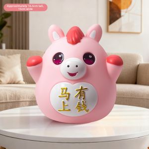 WAMUJIER | Childproof Unbreakable Money Saving Piggy Bank for Boys and Girls Cartoons