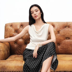 Koradior | Draped Neck Design Elegant Blouse
