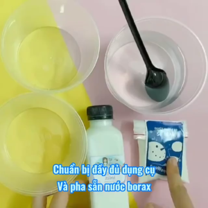 BỘ KIT LÀM SLIME - DỤNG CỤ LÀM SLIME ĐƠN GIẢN