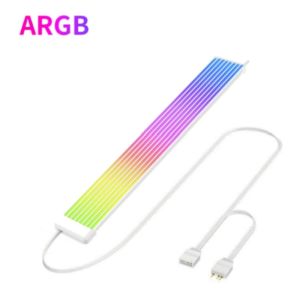 Neon Color Computer Sea View Room Case Decor Light Board Graphics Card ARGB LED Strip 8Pin Mainboard Compatible RGB Lighting Kit