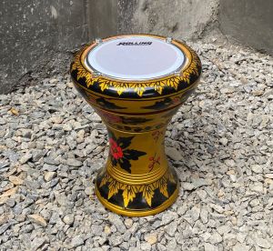 Darbuka marawis dumbuk batu hadroh ukuran 6 inch mainan anak anak