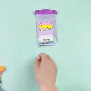 Túi đựng điện thoại chống nước đi mưa đi biển siêu dễ thương nhiều màu sắc