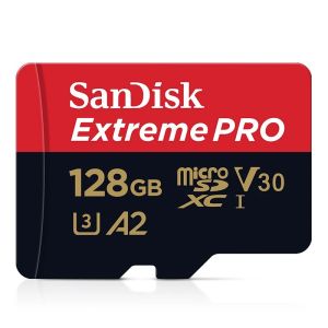 SanDisk Extreme Pro Flash 128GB Card Micro SD Card SDXC UHS-I 400GB 256GB U3 V30 TF Card Memory Card Adapter for Camera DJI