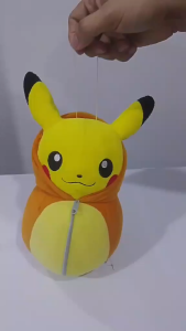 Pikachu Nebukuro Collection 12” Plush Charmander Banpresto Sleeping Bag NWT 2016