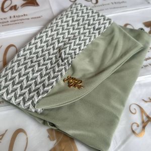 Jilbab Instan SegiTiga Oval Jelita Bahan Jersey Mix Mamosa By Ayla