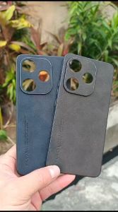 Xiaomi Poco F6 Redmi Turbo 3 Soft Case Leather Kulit Fanoya Silikon Casing Handphone