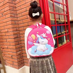 NALLCHEER กระเป๋านักเรียนป.1 ความจุใหญ่ ลำลอง กันน้ำ น้ำหนักเบา น่ารัก กระเป๋าเด็ก กระเป๋าเด็กน้อย กระเป๋านักเรียนหญิงประถม กระเป๋าอนุบาล1