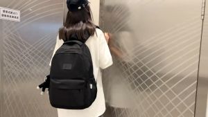 Fashion korean waterproof casual bag for women Large-capacity High School Student Backpack Ins Japanese Schoolbag Female Korean Girl Bagpack Men