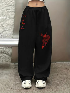 2026 New Hot Selling Fashion Japanese Winter Limited Edition Hip-hop Mens Casual 3D Printed Sports Pants Mens Casual Plus Size