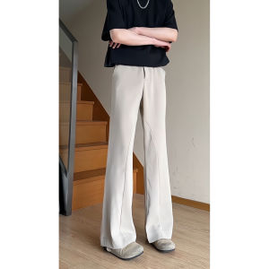 Cleanfit Summer Thin Straight Leg Pants Mens Womens Slimming High Street Fashion Trousers Drapey Wide Leg Casual Pants