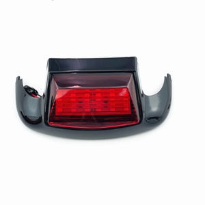 Motorcycle LED Front Fender Tip Light For Harley Heritage Softai Classic FLSTC Touring Electra Glide Sport FLHS