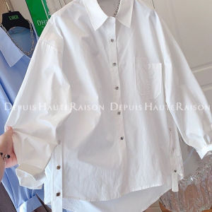 PAZHAOLANG | Oversized Casual Long Sleeve Shirt for Men and Women