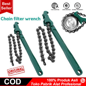 COOFARI Kunci Oli Filter 9" 12" Model Rantai Pembuka Oil Filter Wrench Chain
