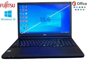 โน๊ตบุ๊ค Fujitsu A577/TX Lifebook CPU Celeron RAM 4 GB HDD 500 GB ขนาดหน้าจอ 15.6 นิ้ว คีย์บอดร์แยกตัวเลข