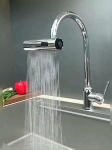 Supersale-Universal Waterfall 3 in 1 Kitchen and Bathroom Swivel Faucet