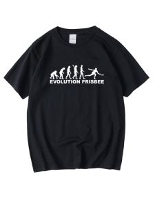 Áo Thun Tay Ngắn Cotton Nguyên Chất Mùa Xuân Hè Mới Về Thể Thao Đĩa Volly Cổ Tròn in Chữ Thoáng Khí Thoải Mái Thường Ngày