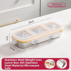 YYIEDERNG | Microwave-Safe Insulating Bento Box 3 Compartments