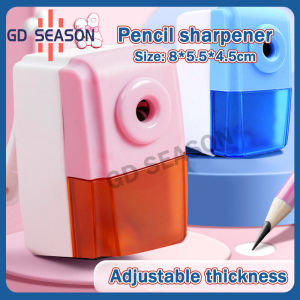 Cartoon Pencil Sharpener Manual Mechanical Pencil Sharpener Hand Crank Stand Rolling School Supplies