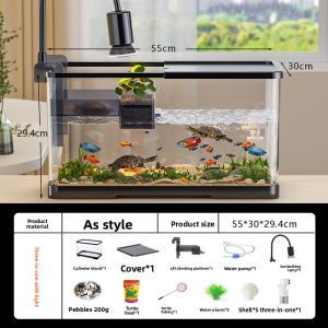 KUOTING | Turtle and Crab Use Living Room Aquarium Filter Oxygenator