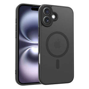 Camera Protection Matte Case For Magsafe iPhone 17 Air 16 Pro Max 15 Plus 14 13 12 iPhone17 16Plus iPhone16 Mag Safe Phone Cover
