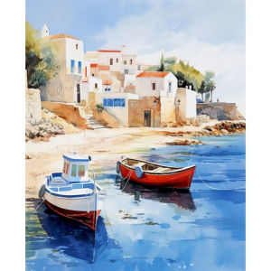 KAYOU | Modern Paint By Numbers For Adults Painting With Numbers Landscape Craft Supplies Paintings On Number Wall Decor Diy