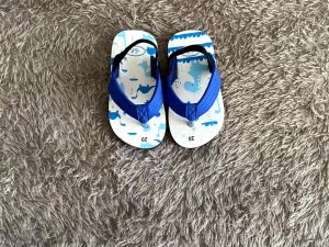 SANDAL ANAK LAKI-LAKI LOVE KID \\\"JAPIT SERIES\\\" - DINO BIRU