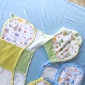 Popok Handuk Bayi Baru Lahir Cuci Ulang Bahan Katun Lembut Tebal Promo  Isi 3 Pcs