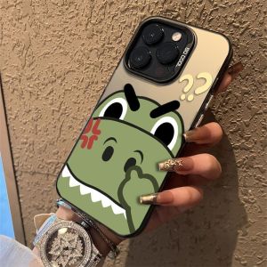 Funny nose-picking dinosaur phone case is suitable for Vivo V30 V30pro V29 5G V27 5G V27E V23 5G V23Pro V25Pro Y36 5G Y27 5G Y78 5G Y52 5G Y72 5G Soft edge anti-drop and shock-proof