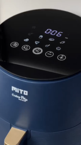 MITO Air Fryer Digital Color Pop AF7 / AF-7 - Kapasitas 35 L 8 Pilihan Menu LED Touch Screen