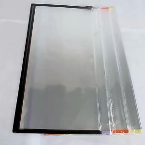 Kertas Buket Bunga Cellophane Flower Wrapping Transparant Line Color Ecer KB6007