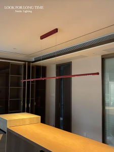 Minimalist Ultra-thin Linear Pendant Light