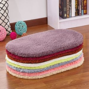 Kitchen Bathroom Entrance Door Mat Absorbent Non-Slip Floor Rug for Bedroom Living Room Modern Simple Style Home Use Carpet