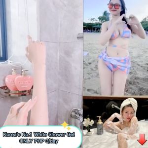 KOREAN DEEP SEA WHITENING SHOWER TOP BEAUTY BRIGHTENING AND CLEANING BODY WASH Whitening Shower Gel 450ml