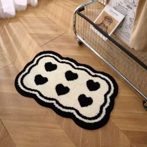 VIKAMA Cartoon Giraffe Bathroom Anti Slip Mat Absorbs Water Quick Drying Soft And Gentle On Skin Home Decor Rug