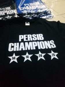 kaos PERSIB JUARA DEUI warna putih // kaos PERSIB JUARA DEUI warna biru // kaos CHAMPIONS BACK2BACK PERSIB 2025