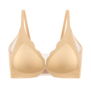 MiiOW | เสื้อชั้นในสตรีไร้ตะเข็บ MiiOW ทรงบาง สายเดี่ยวบาง สวมใส่สบาย ทรงเกาะอก ทรงเกาะอก ทรงสามเหลี่ยม เสื้อชั้นในสตรี