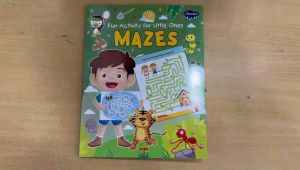 Activity book/ Fun Activity For Little Ones - Mazes/Maze Book For Kids Age 3 to 6 Years old