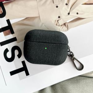 Trường hợp sang trọng cho 2023 2022 airppods Pro 2 Vải PU AirPods Pro AirPod 3 phụ kiện tai nghe với khóa cho AirPods 1 2 trường hợp