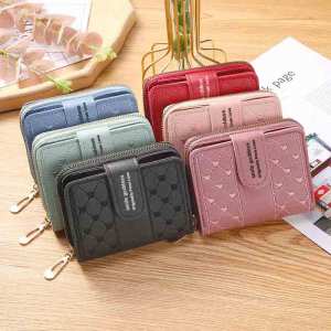 Smile Goddess Dompet Wanita Dompet Wanita Import Gaya Baru Dompet Koinmini Resleting Lucu Dompet Wanita Kecil Mode 916