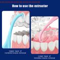 4Pcs/Set Orthodontic Aligner Chewies Teeth Removal Tool Set Silicone Tray Seaters Braces Hook Tools Dental Brace Extractor Kit. 