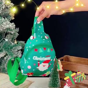 Christmas Gift Bags for Children Xmas Holiday Presents Handheld Gift Bag Kid Christmas Gift Backpack