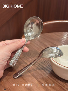 Thìa Bằng Titan Nguyên Chất Cầm Tay Ngắn Thanh Lịch Dùng Để Ăn Cơm Và Súp Cho Người Lớn Và Trẻ Em