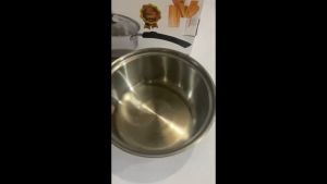 PANCI SUSU TUTUP KACA 18CM GSF G-2118 / PANCI KUAH GSF 18CM / PANCI KUWAH GSF / PANCI + TUTUP KACA BAHAN STAINLESS STEEL / PANCI GSF G-2118 / GSF 2118