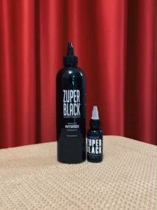 สีดำ INTENZE ZUPER BLACK หมึกดำ ขนาด 12 ออนซ์