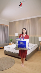 Live Flash Sale - Bedcover Set Lady Rose Prime King 180x200 Tinggi 30cm Fitted - Motif Abstrak / Bunga / Geometri / Minimalis