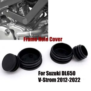 For Suzuki Vstrom 650 DL650 2012 - 2022 Motorcycle Frame Plug Cover Frame Decorative End Cap Plug Accessories