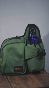 tas selempang waist bag adiguna addict