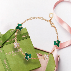 Lola Rose | Evergreen Ivy Multileaf Womens Bracelet