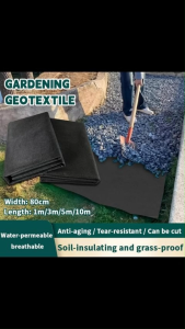 5M/10M Geotextile Yard Landscaping Road Paving Gardening Weed Control Breathable & Durable
