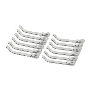 12Pcs Drawer Slide Rail Fixing Clip Tool Box Drawer Slide Retaining Keeper Clips For Napa Mac Matco Proto Craftsman Toolbox